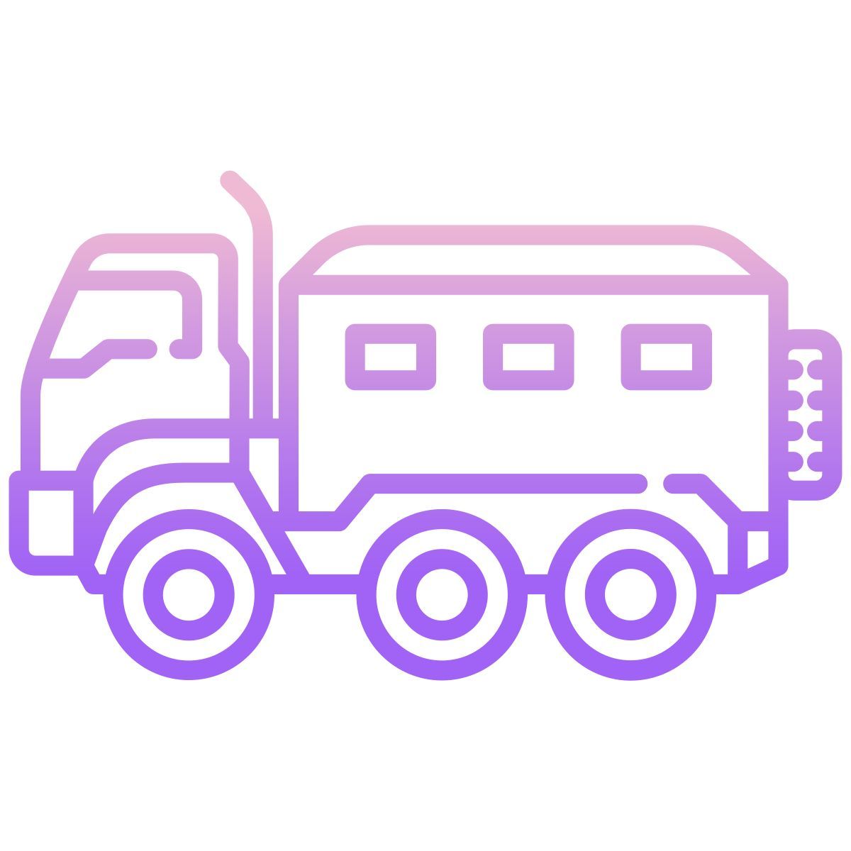 military vehicle icon