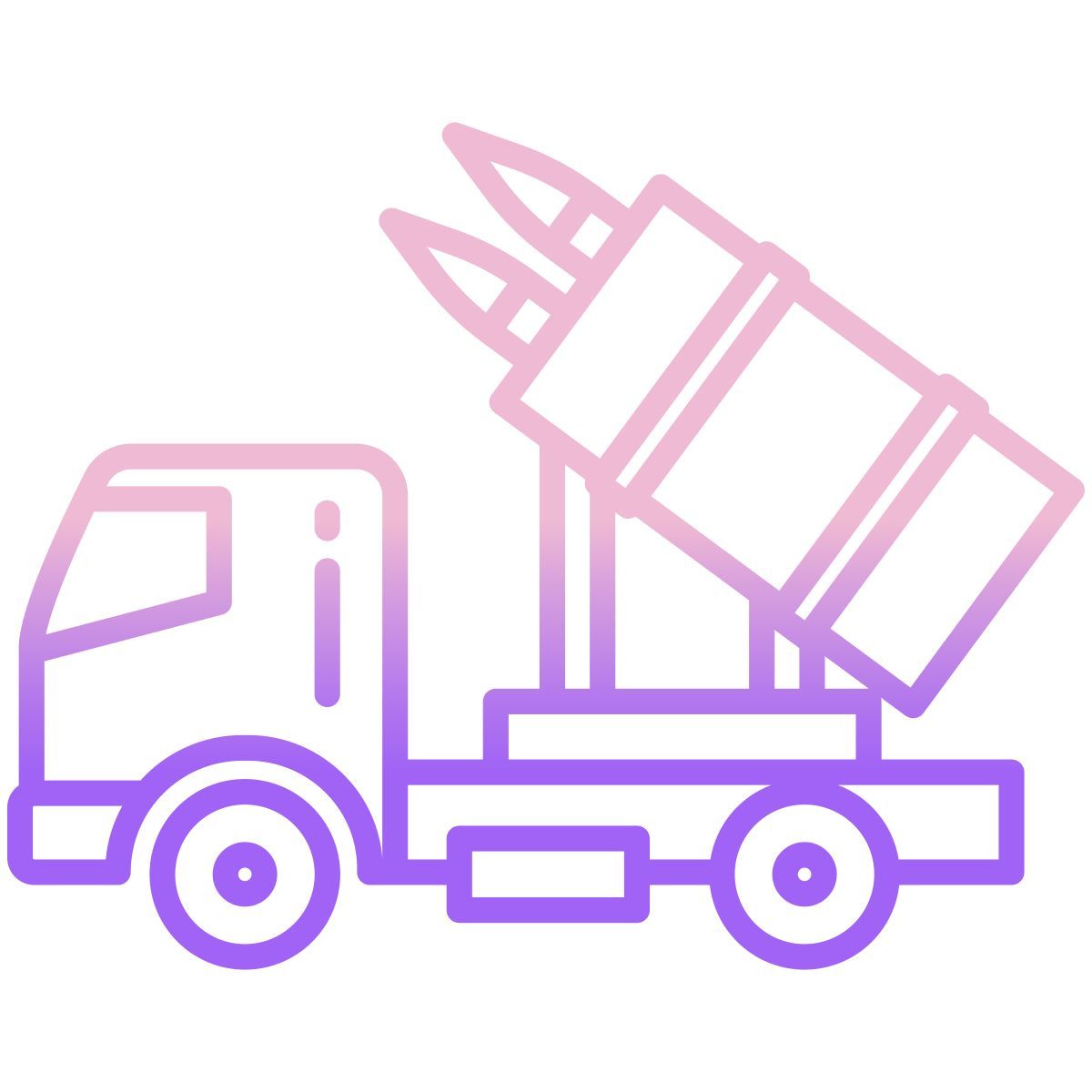 military vehicle icon