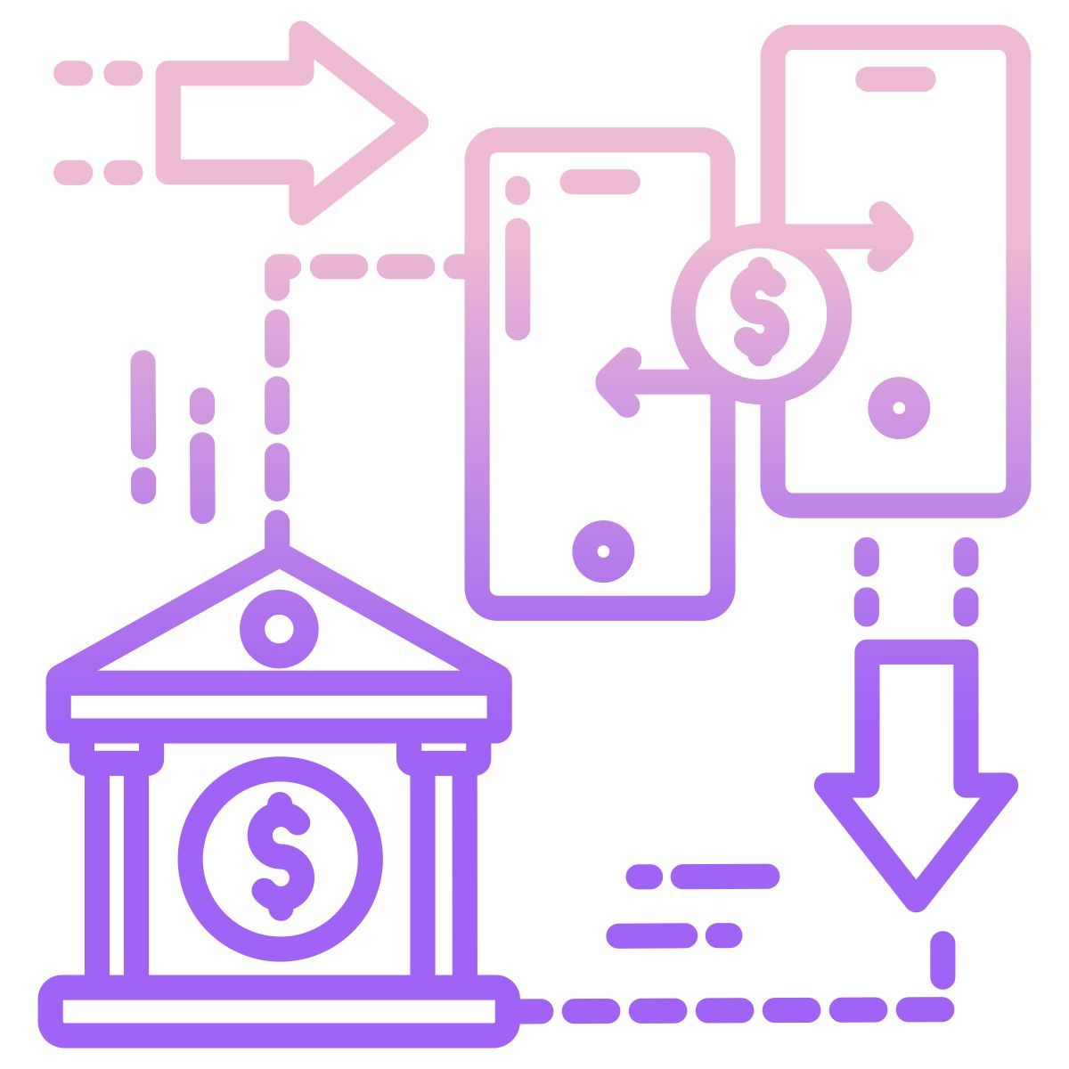 money transfer icon