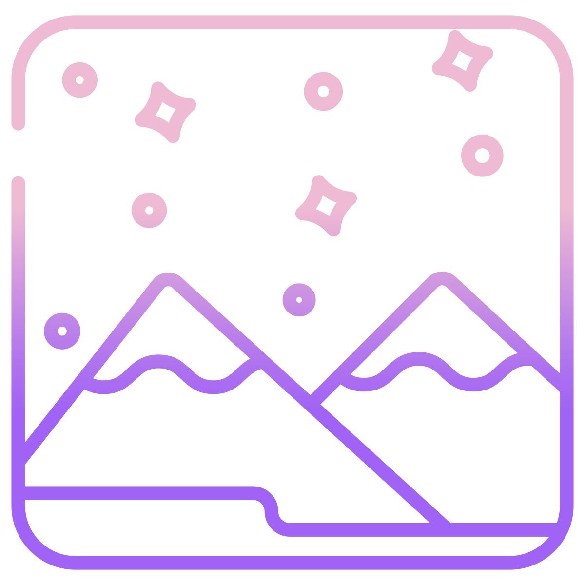 mountains icon