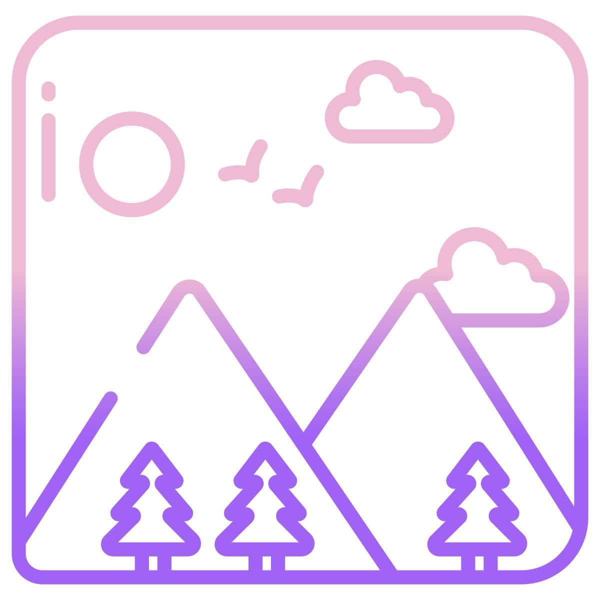 mountains icon