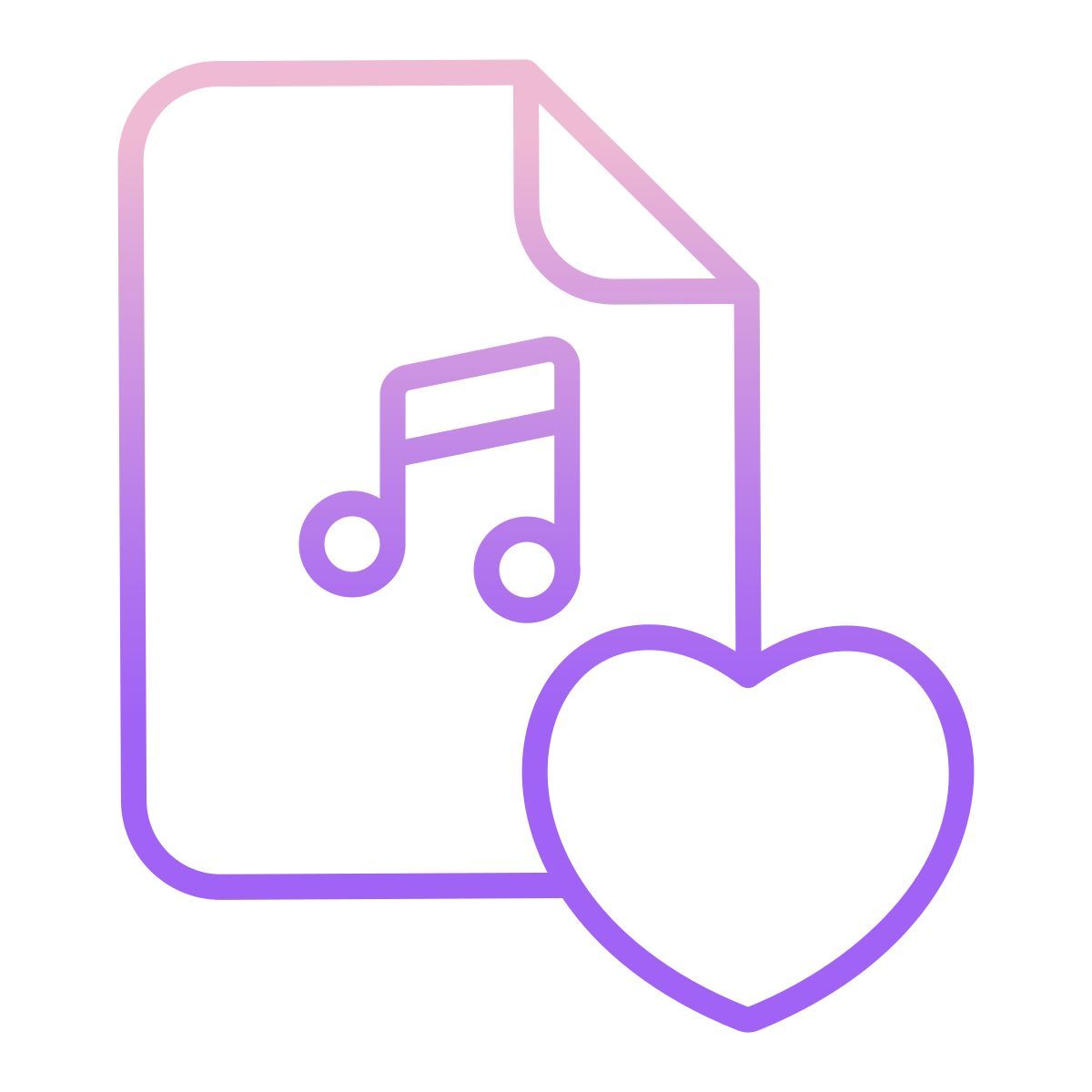 fichier musical icon
