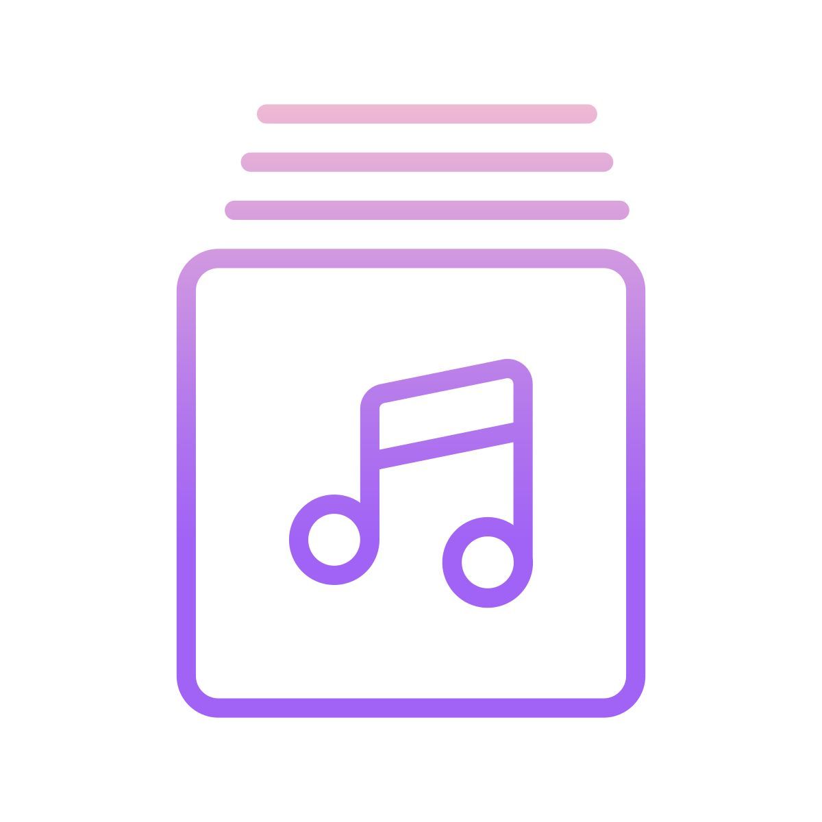 music files icon