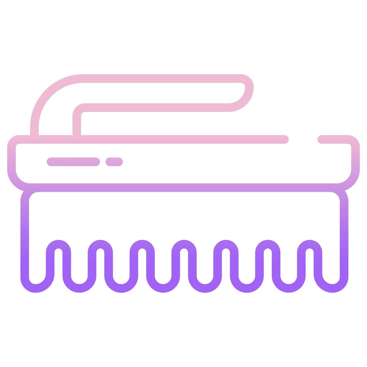 nail brush icon