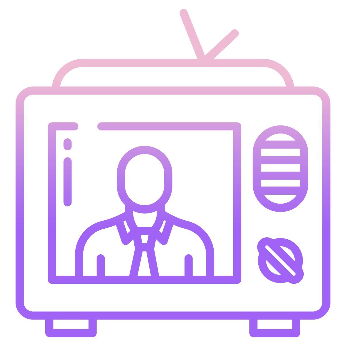 news anchor icon