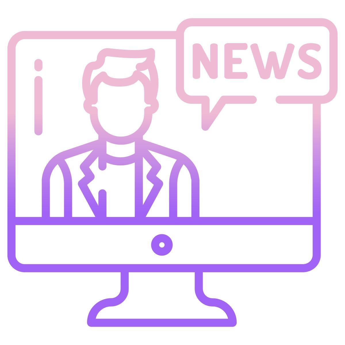 news reporter icon