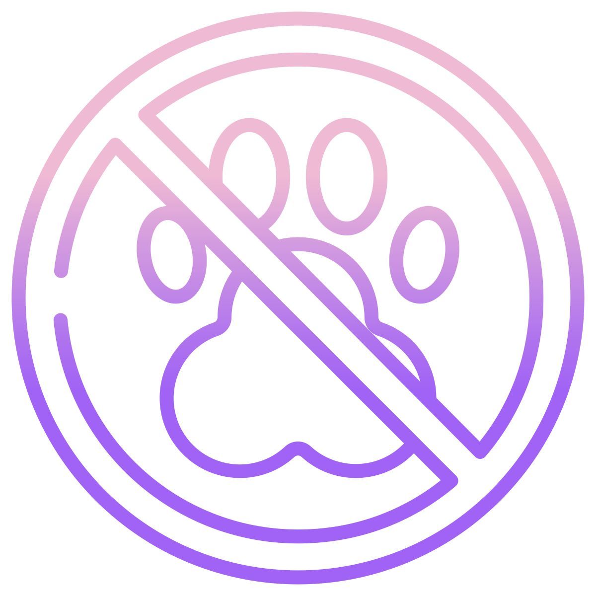 animali non ammessi icon