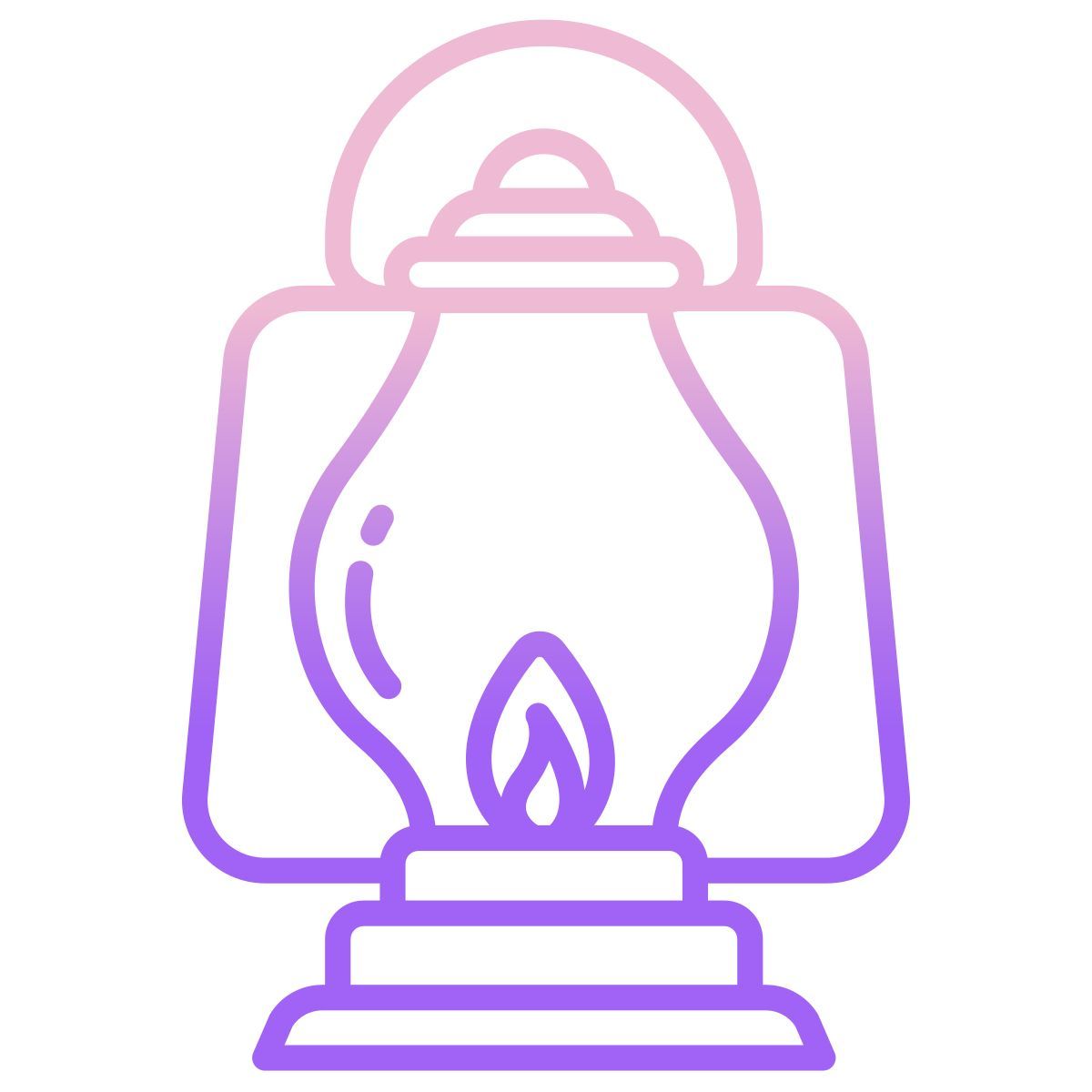 oil lamp icon