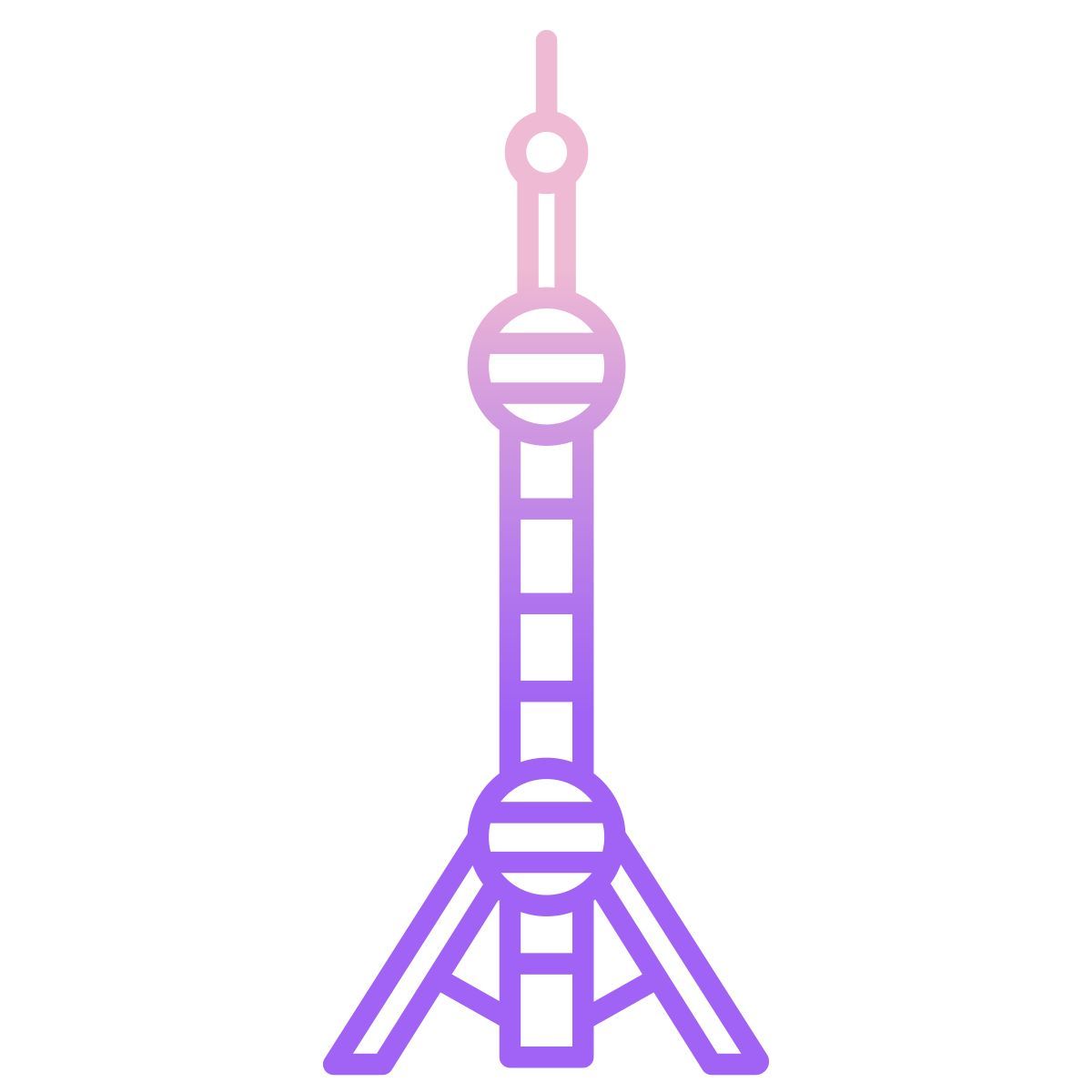 oriental pearl tower icon