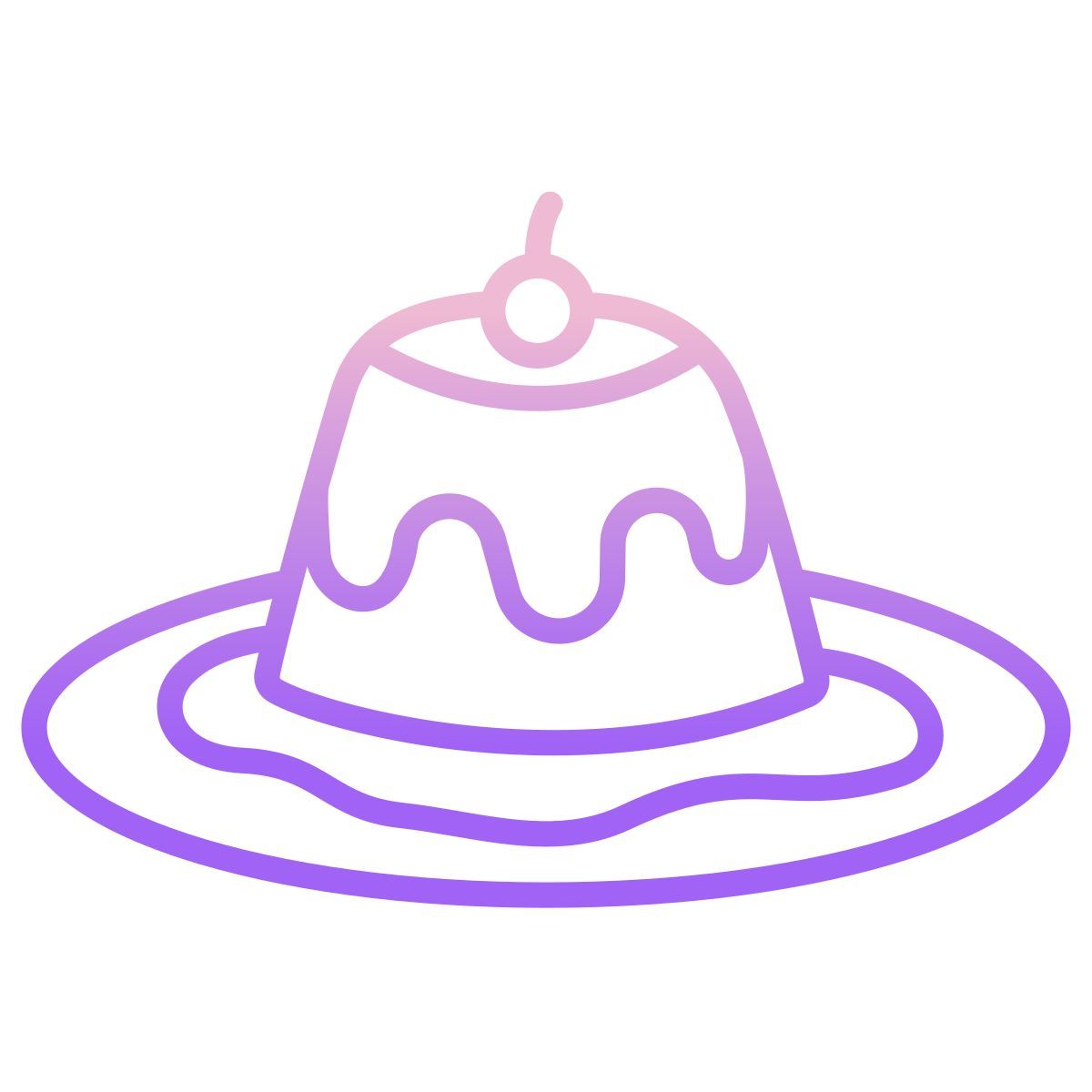 panna cotta icon