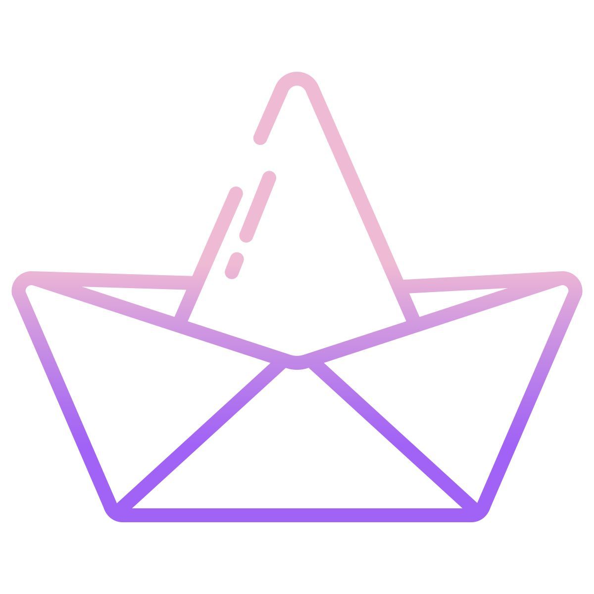 paper boat icon