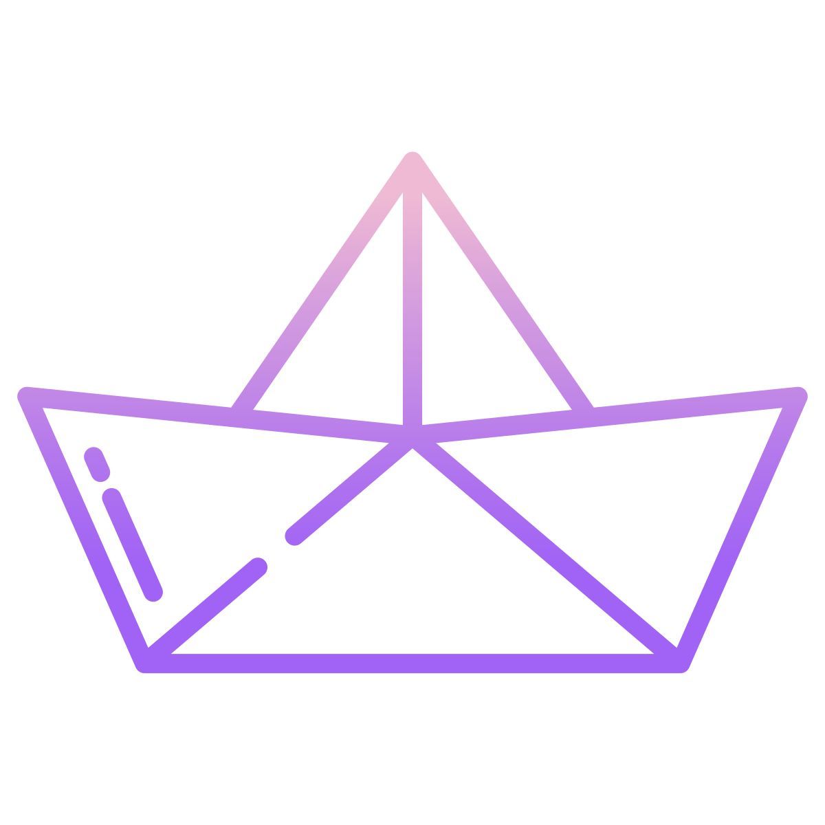 paper boat icon