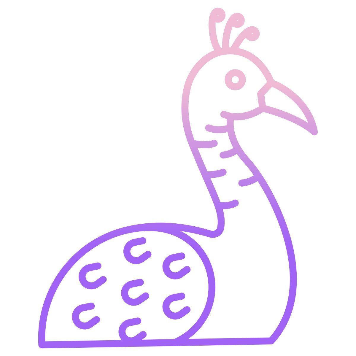 孔雀 icon