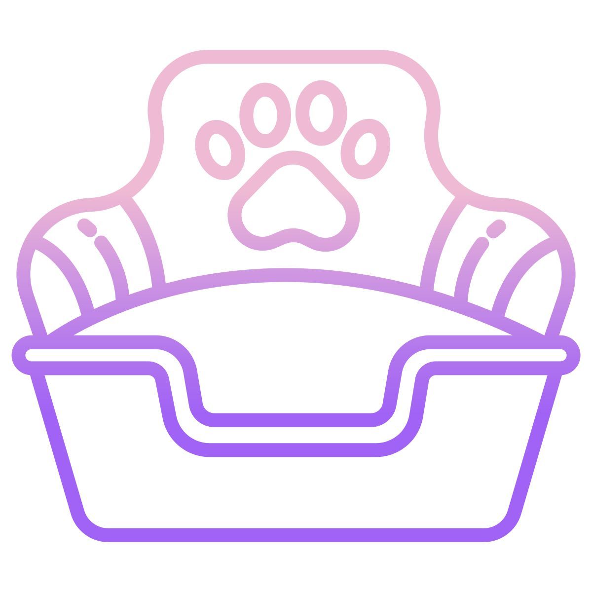 pet bed icon