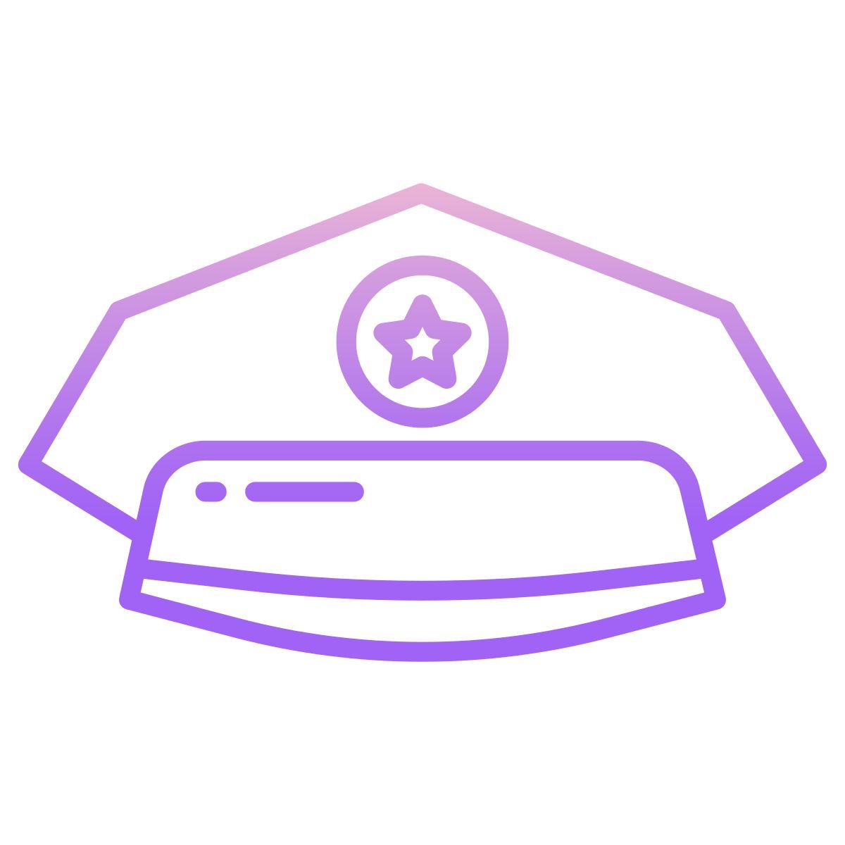police hat icon