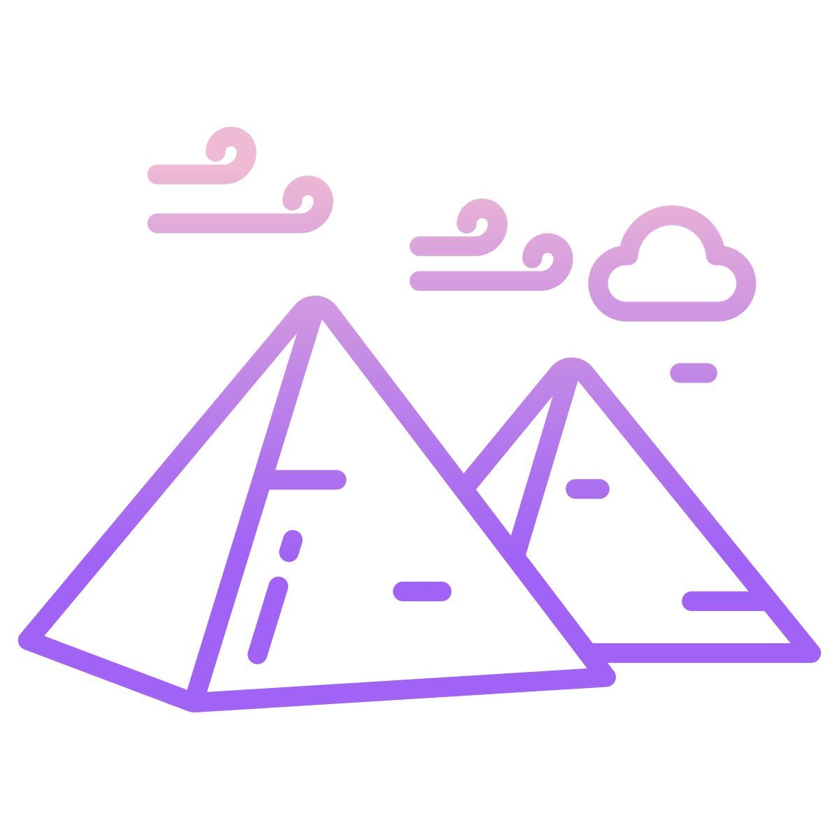 pyramid icon