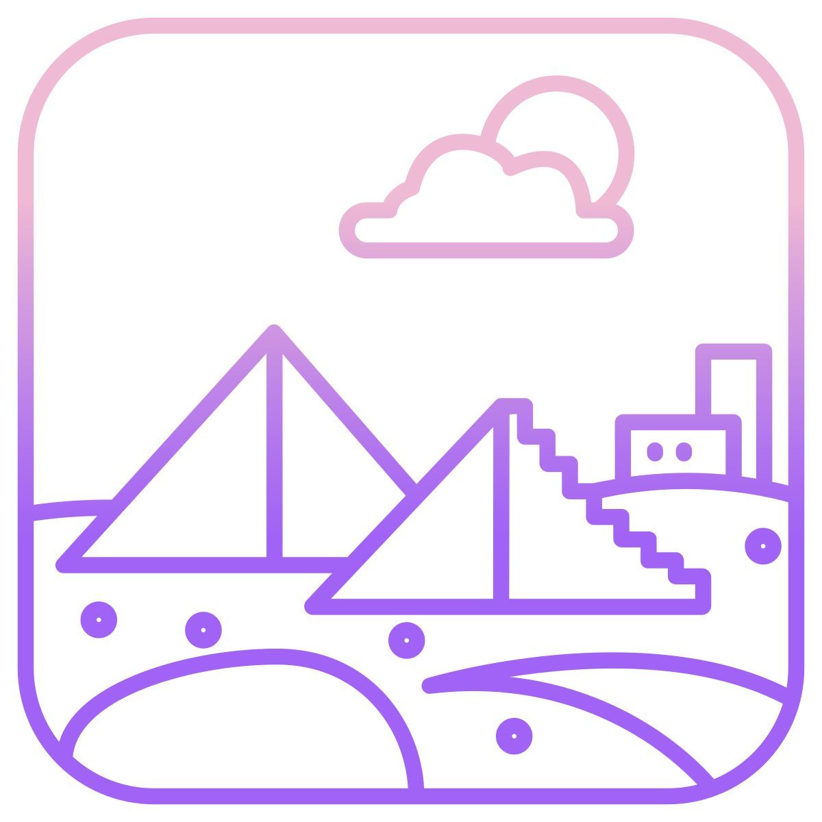 pyramid icon