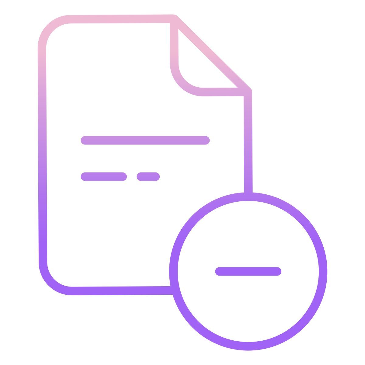 remove icon