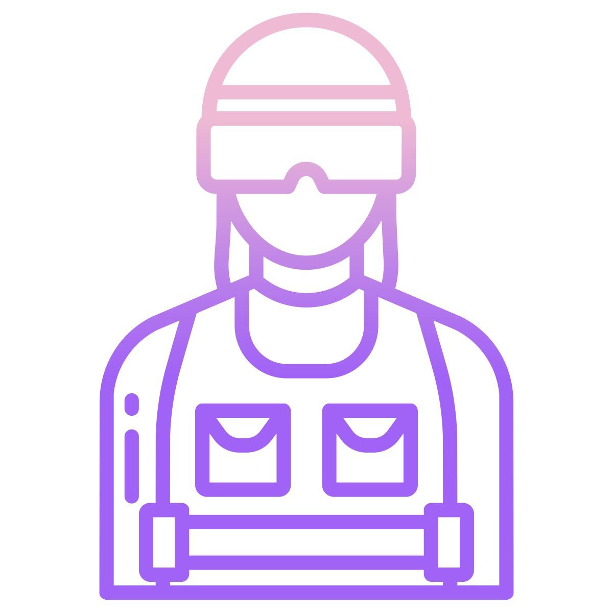 riot police icon