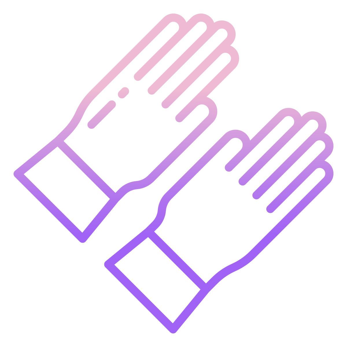 rubber gloves icon