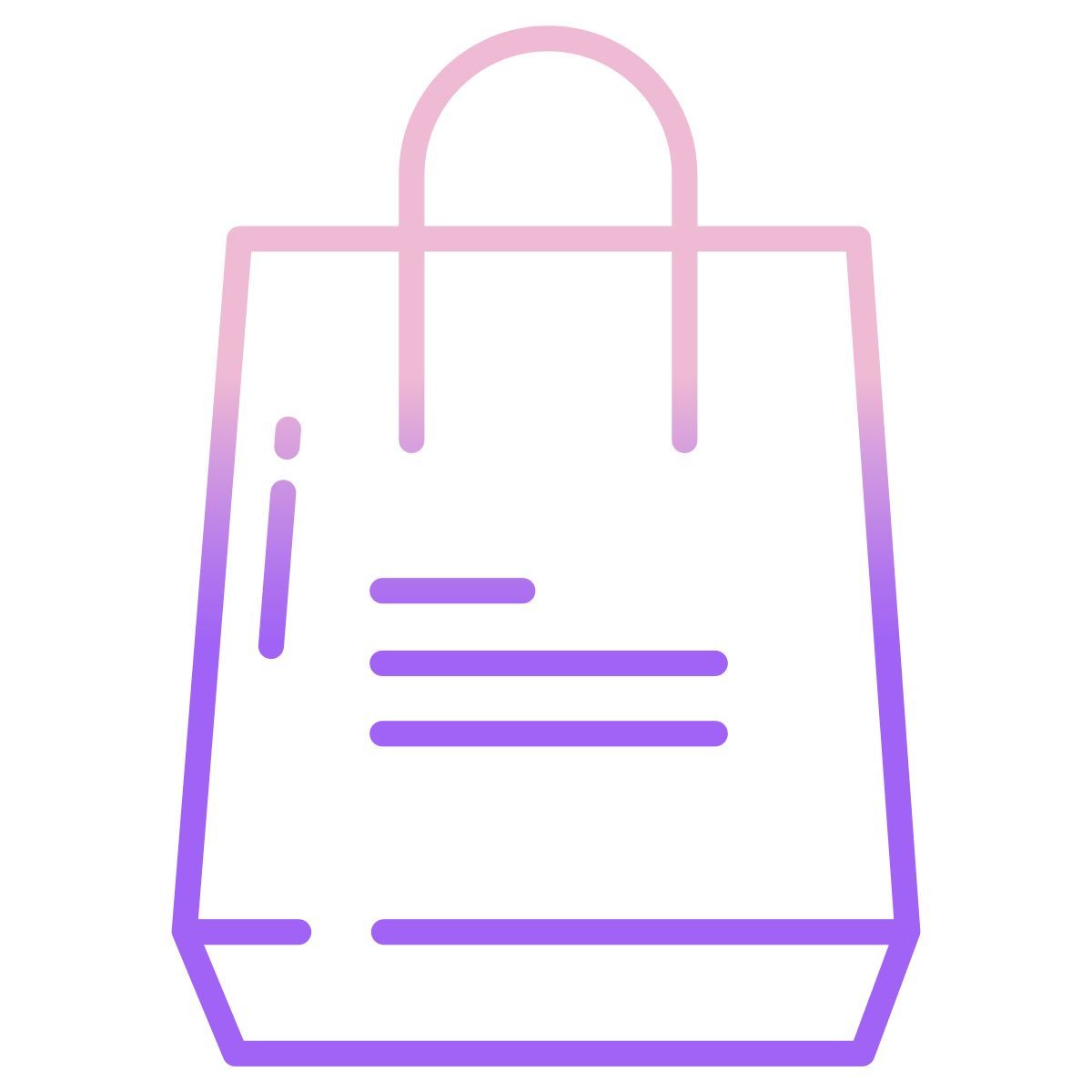 shopping bag icon