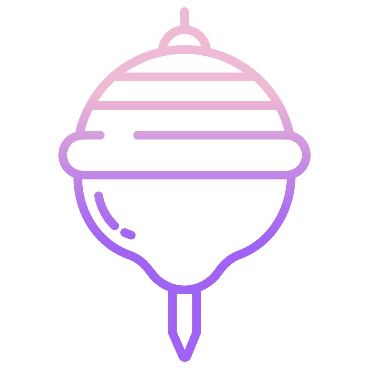 spinning top icon