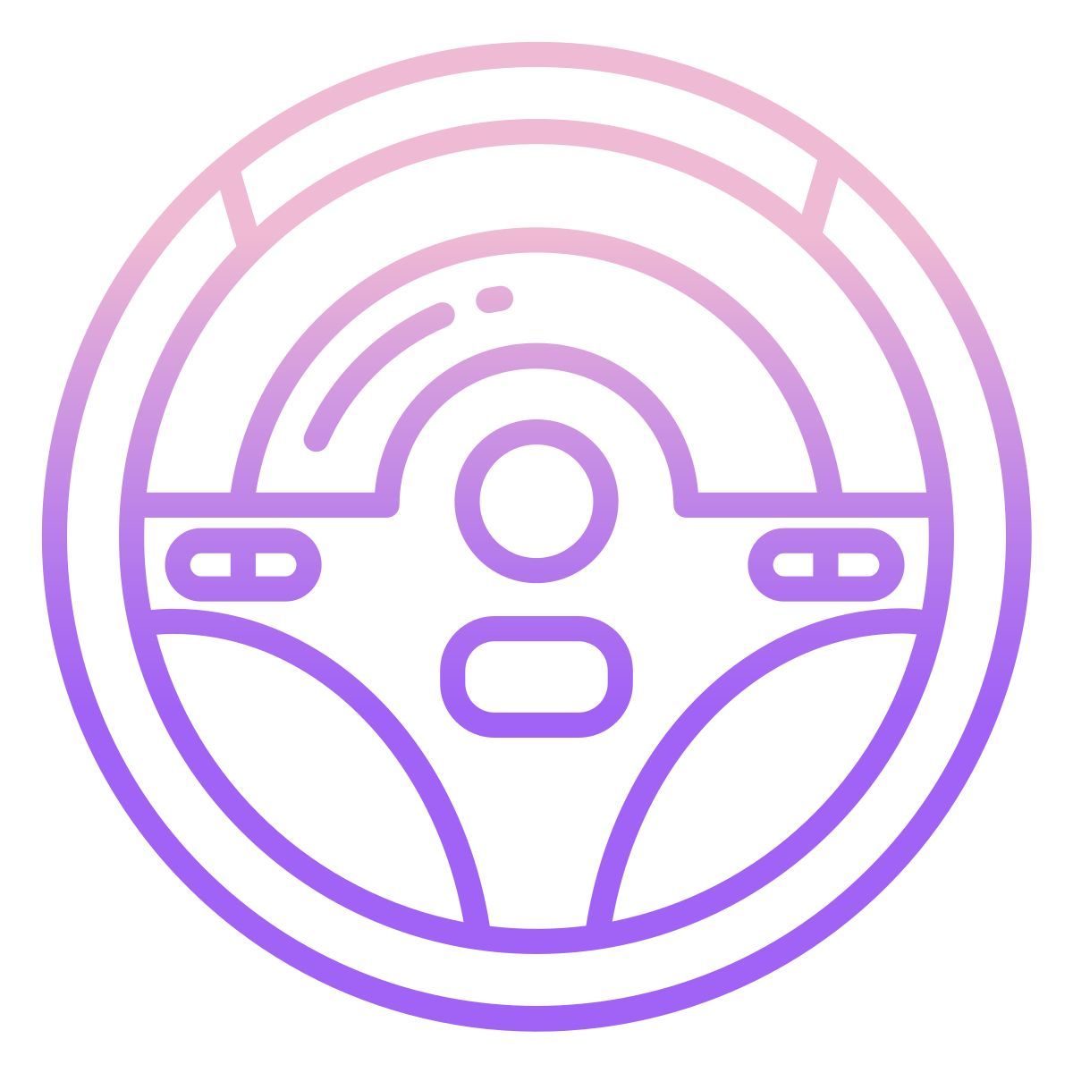 steering wheel icon