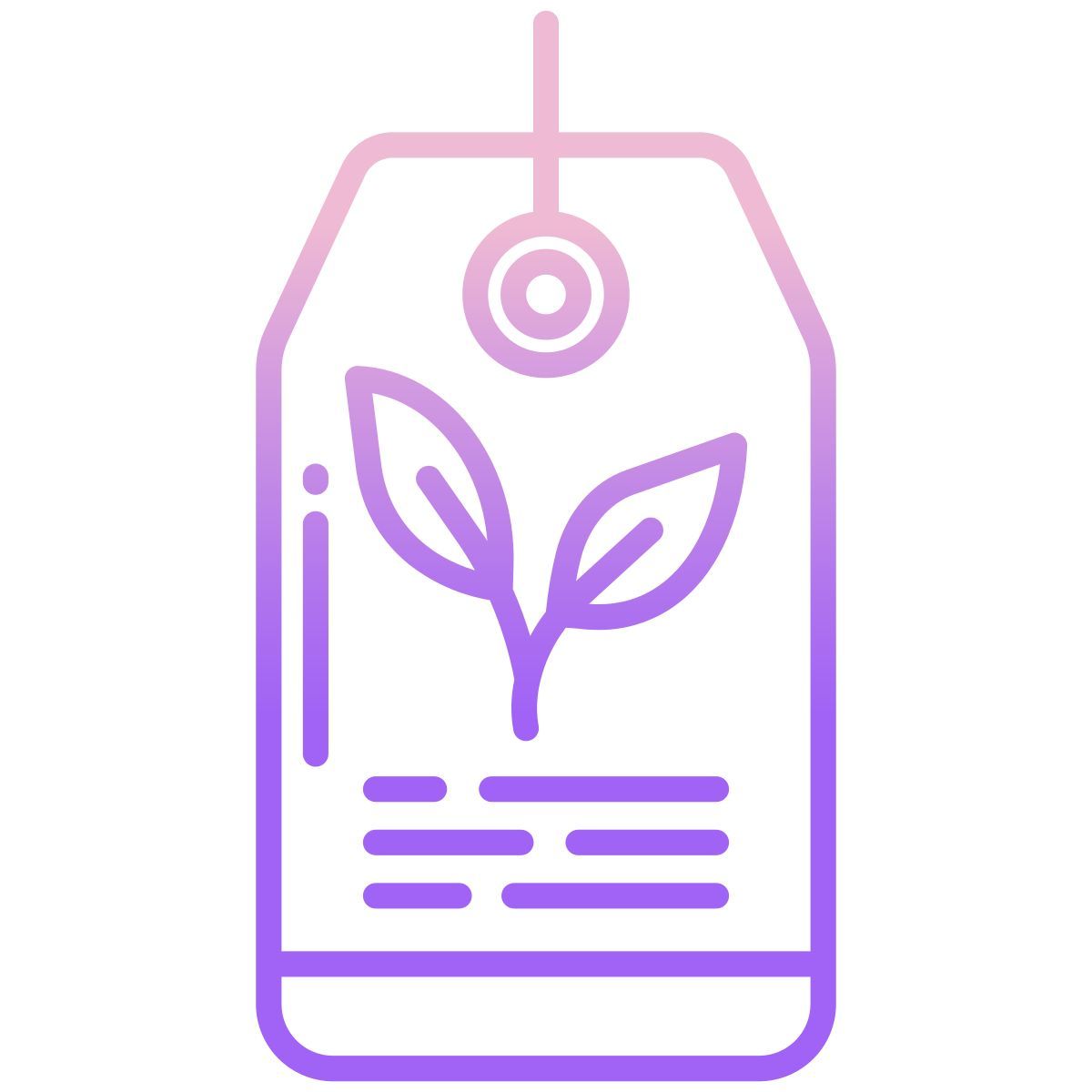 eco tag icon