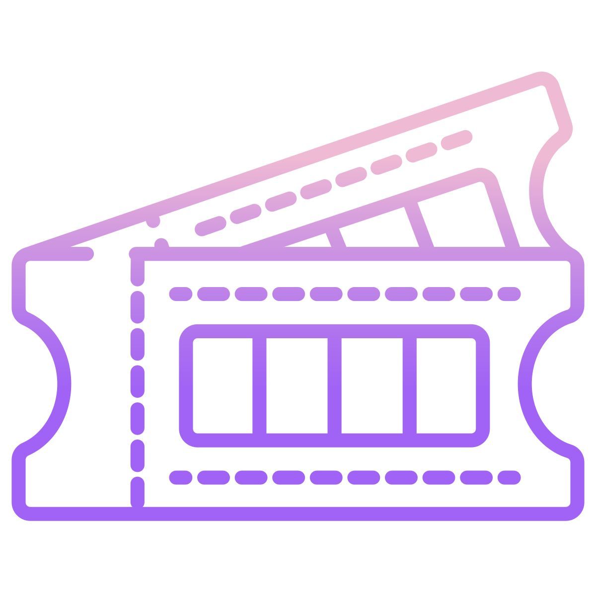 validating ticket icon
