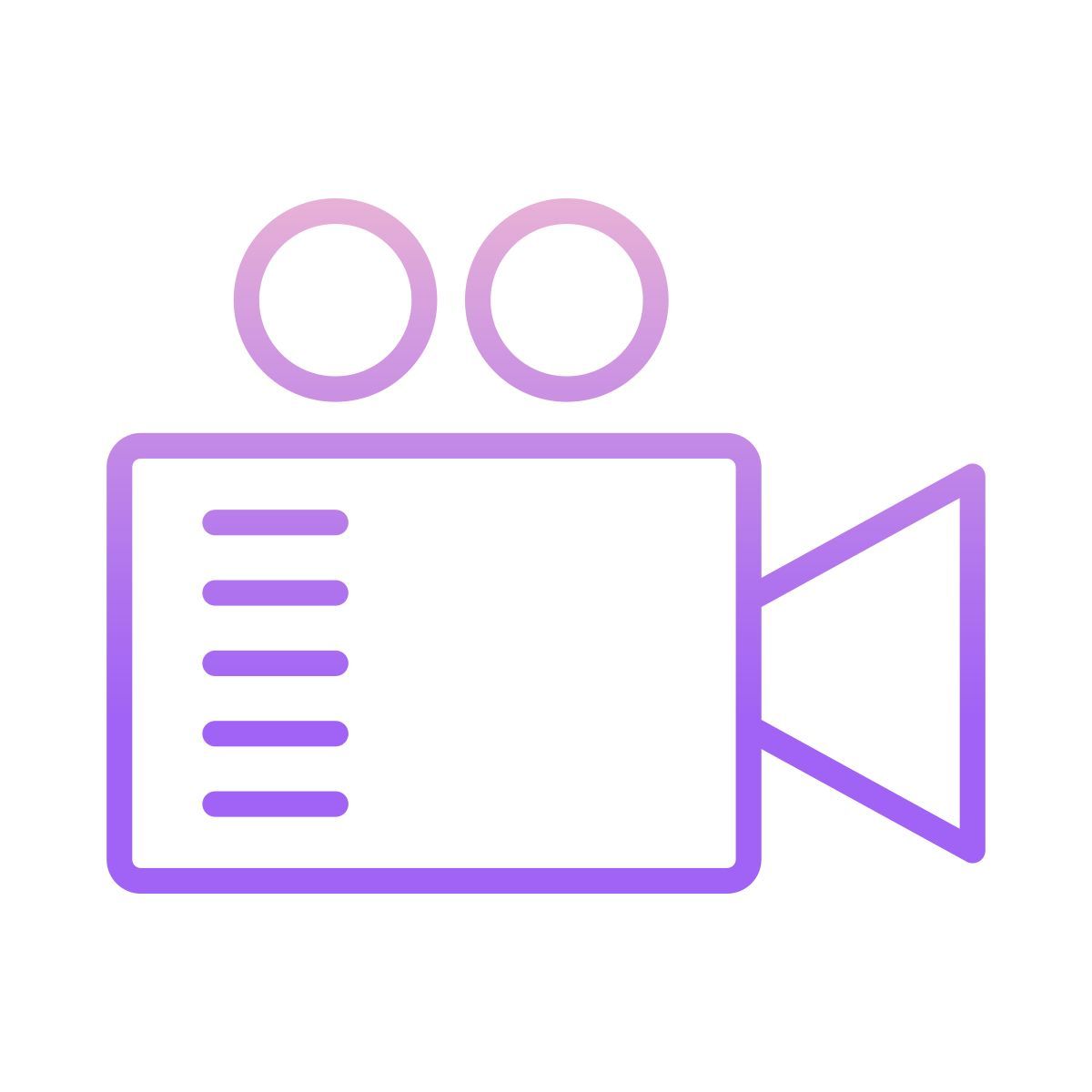 video camera icon