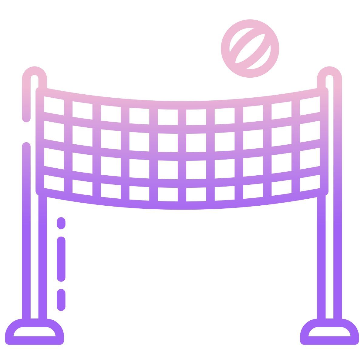 red de voleibol icon