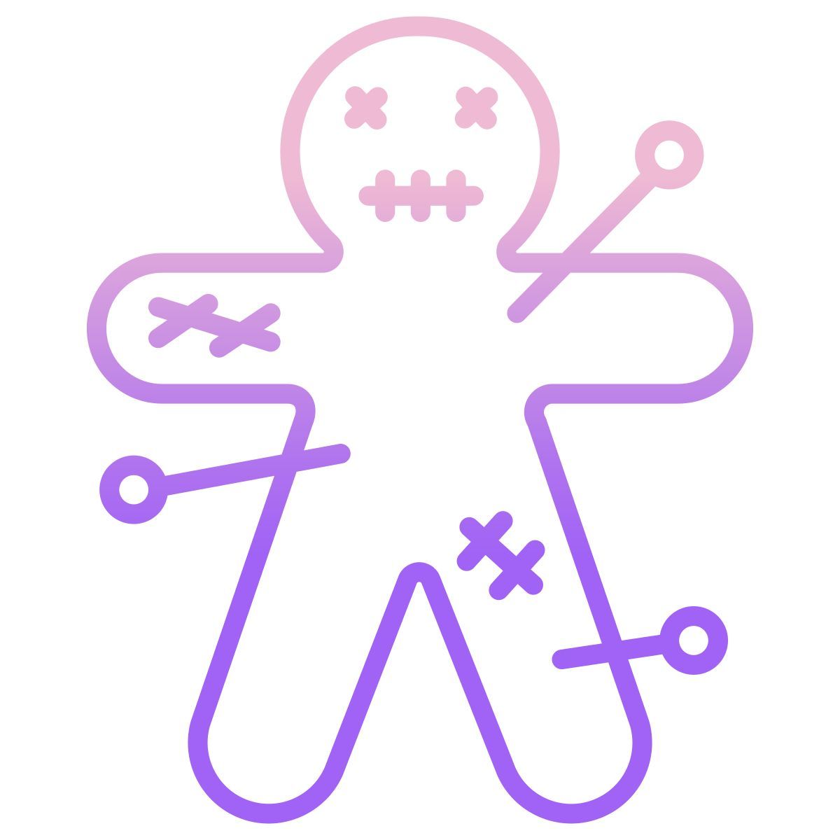 voodoo puppe icon