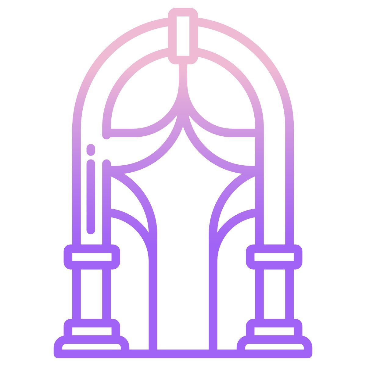 wedding arch icon