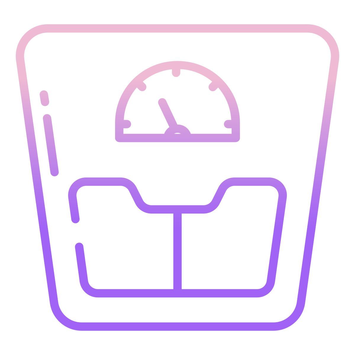 weighing machine icon