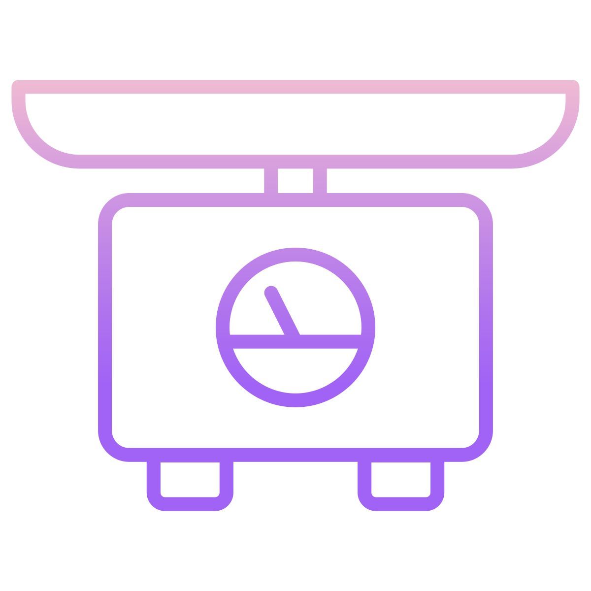 báscula de pesaje icon