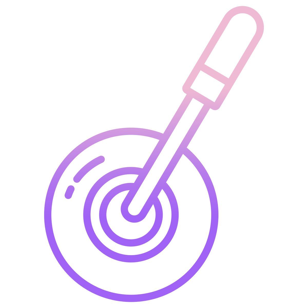 wheel knife icon
