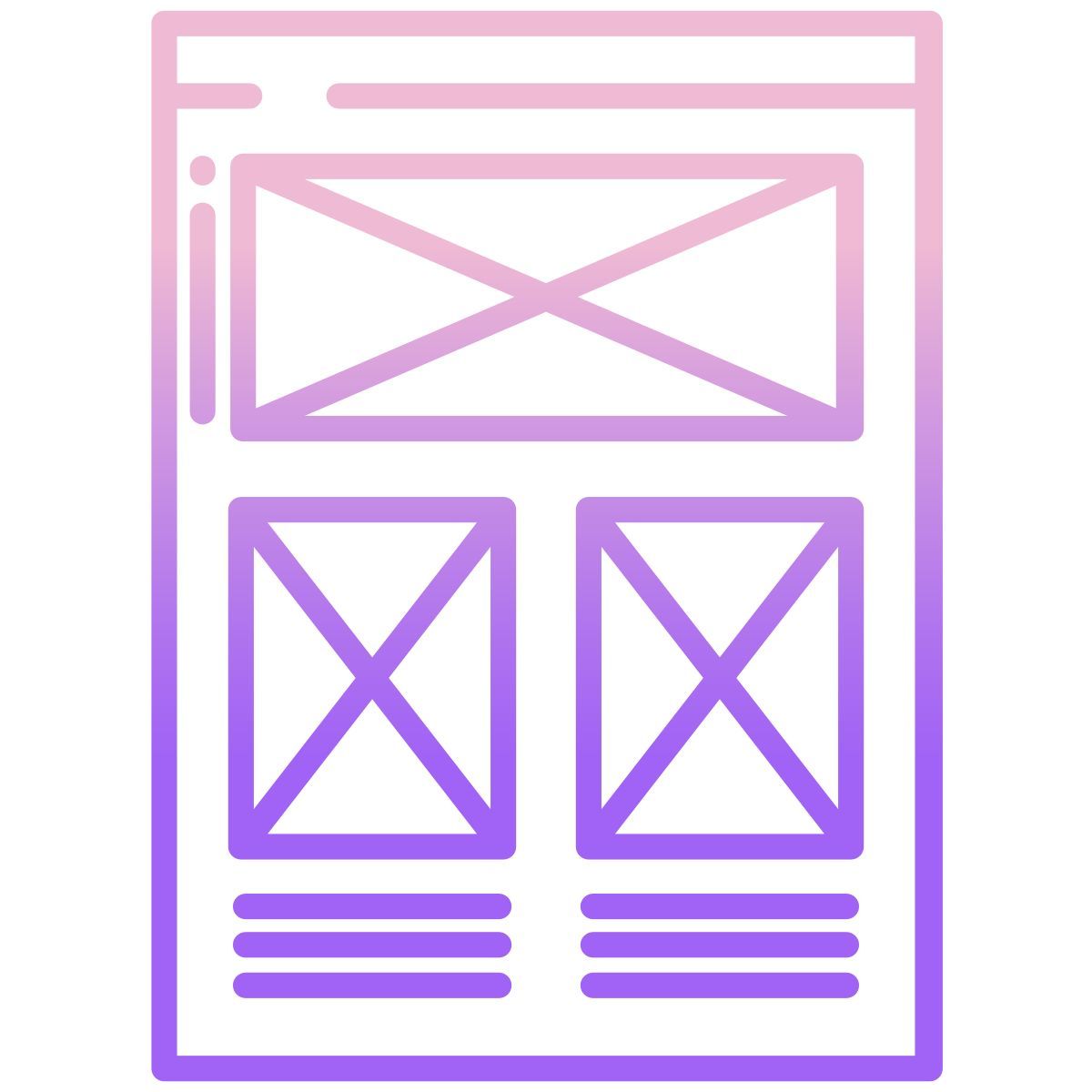 와이어프레임 icon