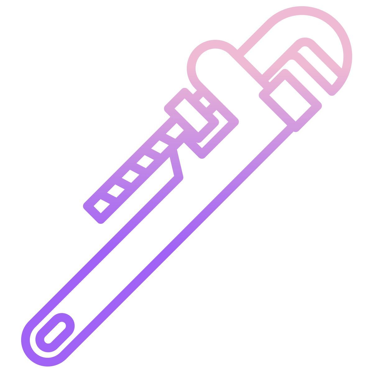 pipe wrench icon