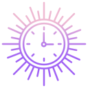 external Clock-clocks-icongeek26-outline-gradient-icongeek26-33 icon
