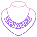 external Necklace-necklace-icongeek26-outline-gradient-icongeek26-39 icon
