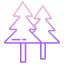 external Pine-Tree-canada-icongeek26-outline-gradient-icongeek26 icon
