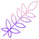 external Rowan-Leaf-leaf-icongeek26-outline-gradient-icongeek26 icon