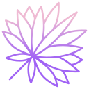 external Sabal-Palm-Leaf-leaf-icongeek26-outline-gradient-icongeek26 icon