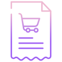 external Shopping-List-business-icongeek26-outline-gradient-icongeek26 icon