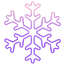 external Snow-Flakes-canada-icongeek26-outline-gradient-icongeek26 icon