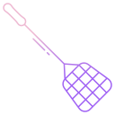 external Swatter-pest-control-icongeek26-outline-gradient-icongeek26 icon