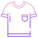 external T-Shirt-fashion-and-clothes-icongeek26-outline-gradient-icongeek26 icon