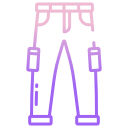 external Trousers-fashion-and-clothes-icongeek26-outline-gradient-icongeek26 icon
