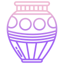 external Vase-italy-icongeek26-outline-gradient-icongeek26 icon