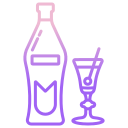 external Vermouth-drinks-bottle-icongeek26-outline-gradient-icongeek26-2 icon